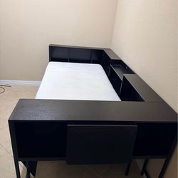 Modern Twin Xl Bed with lots of storage
