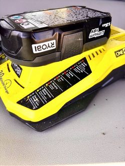 Ryobi Battery and Charger combo
