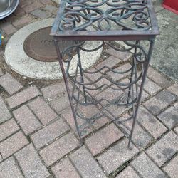 Wine Rack And Flower Holder