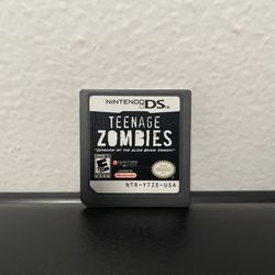 Teenage Zombies Invasion Of The Alien Brain Thingys Nintendo DS Video Game 2006