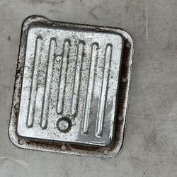 Ford C4 C5 Transmision Oil Pan C-4 C-5 Mustang Stock Depth Chrome