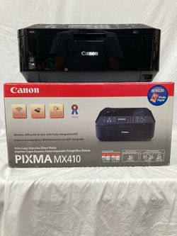 Canon PIXMA MX410 Wireless All-in-One Printer Scanner Copier Fax w/ Box