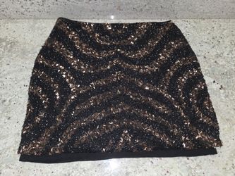 Gold Black sparkly H&M size medium