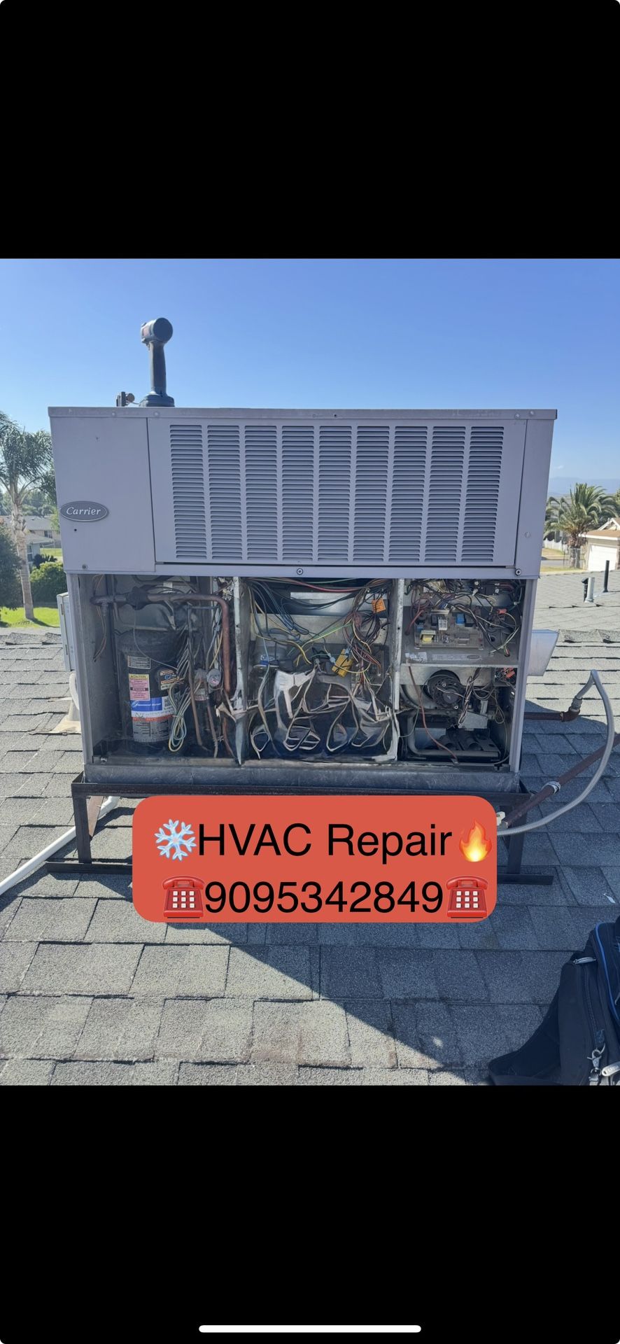 Rooftop Package Unit Air Conditioner Ac Cooling Heating