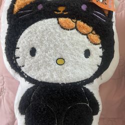 Hello Kitty Black Cat Pillow 