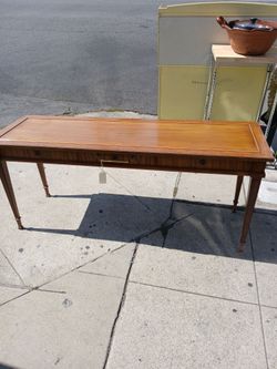 Vintage media console table