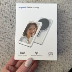 Phone Vlog Selfie Monitor Screen,Magnetic Mount Wireless Connection with Remote Control
