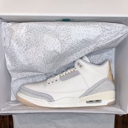 Brand New Jordan Retro 3 Craft “Ivory” Men’s Size 10.5