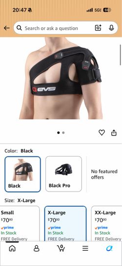 Evs shoulder brace