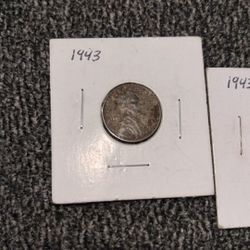 1943 Rare Mis Print Penny
