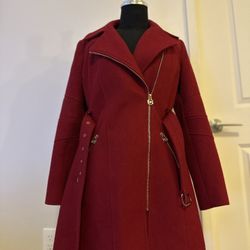Michael Kors Trench Coat Valentines Color