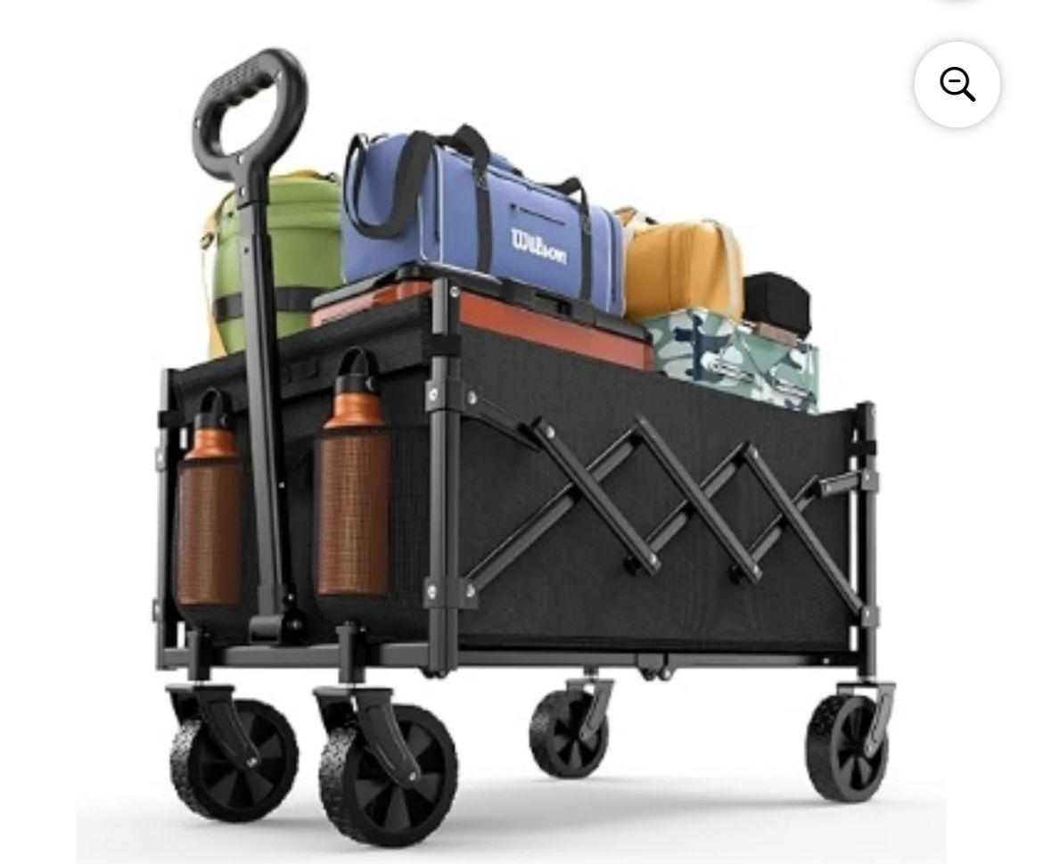 Collapsible Wagon with Wheels