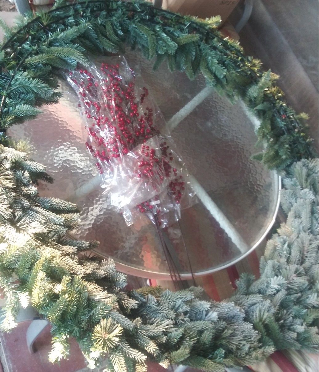 53 inch by 53 inch Christmas Reef