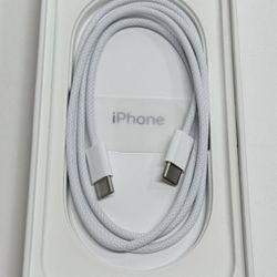 Original Apple iPhone 15 Pro Or iPhone 16 Pro Usb C Cable New 
