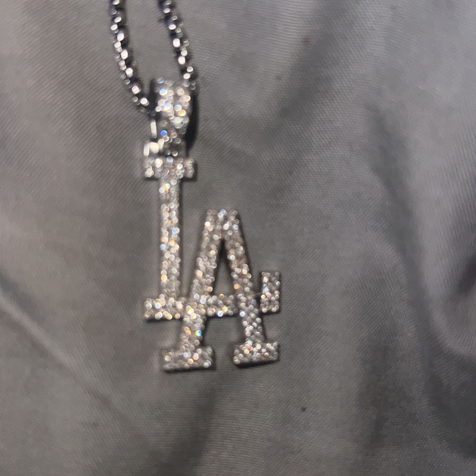 Dimoand LA Dodgers Pendant 