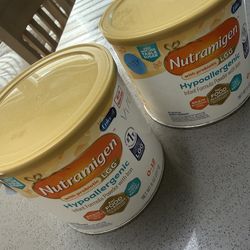 Free nitrogen hypoallergenic 8 oz formula cans