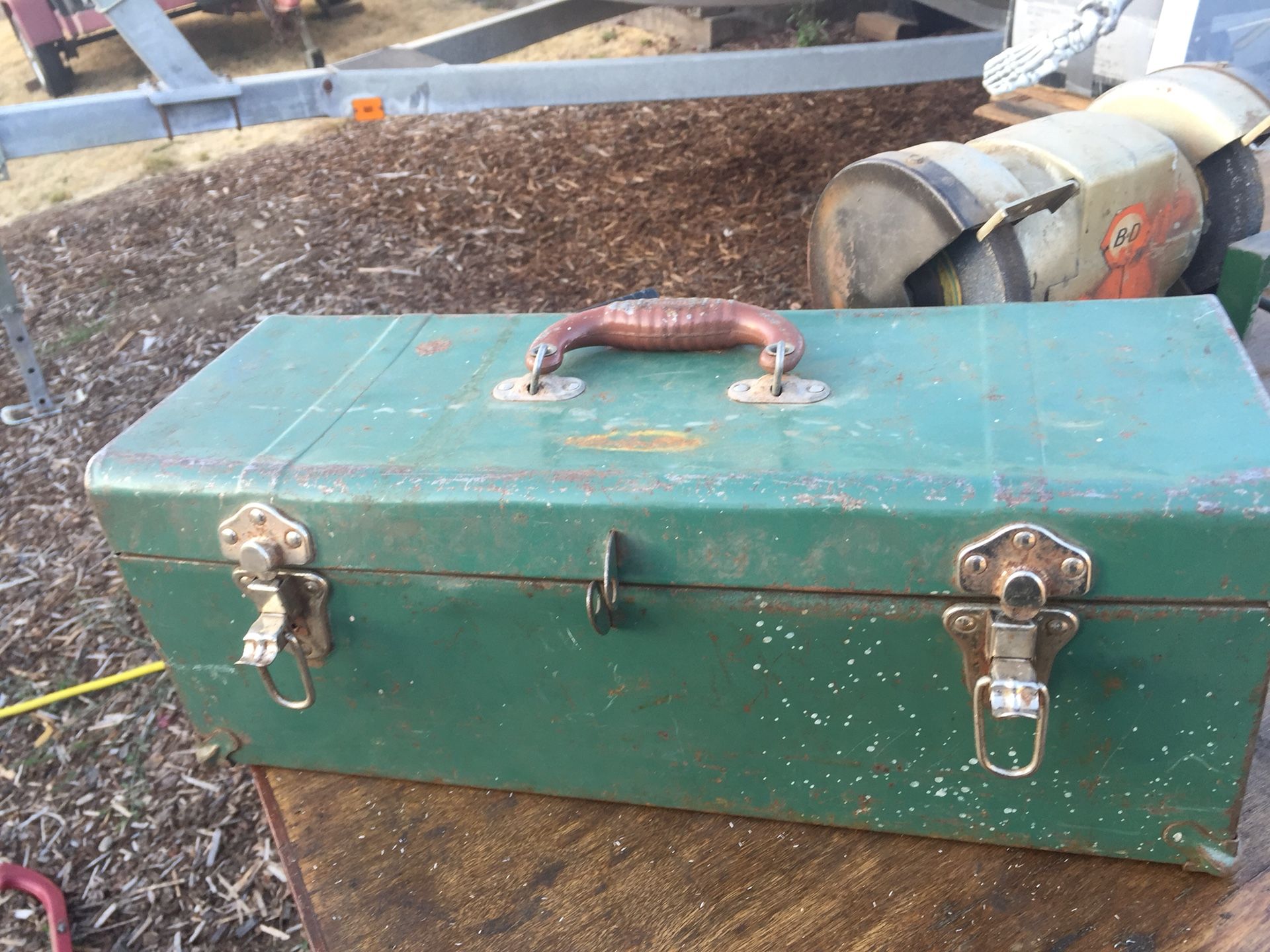 Vintage toolbox