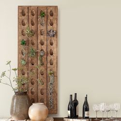 Pottery Barn Decorative Wine Rack - Solid Wood