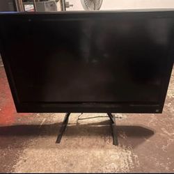Large stand-up flat screen TV