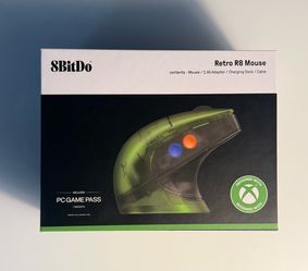 8BitDo Wireless Retro R8 Mouse Xbox Edition