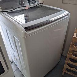 Samsung Activewash Washer & Gas Steam Dryer Set