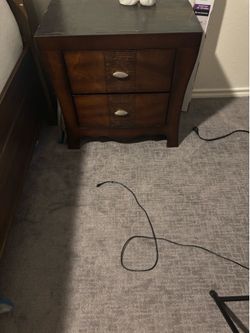 Ashley queen bed frame