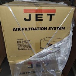Jet Afs-2000 700Cfm Air Filtration System, 3-Speed, With Remote Control