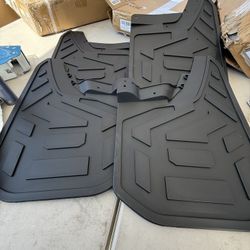 JTYZSM Mud Flaps For 2023 2024 GMC Canyon Crew Cab (Not Fit AT4X) No Drill Splash Guards Front & Rear Truck Mud Guards Accessories Set(4pcs)