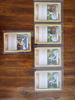 Pokémon TCG Trainer Supporter Cards Lot of 5