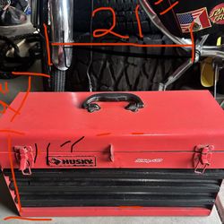 Husky Steel Portable  Tool Box 