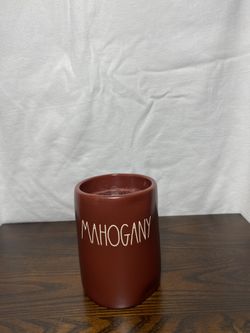 Rae Dunn Mahogany Candle 