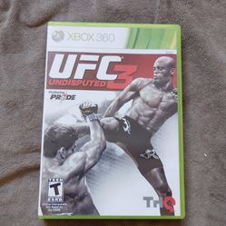 UFC 3  XBOX 360