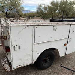Utility Truck Bed Trailer (no Title)