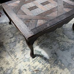 Large Wood Coffee Table $  90 