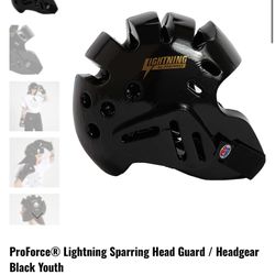  ProForce Headgear Black Youth