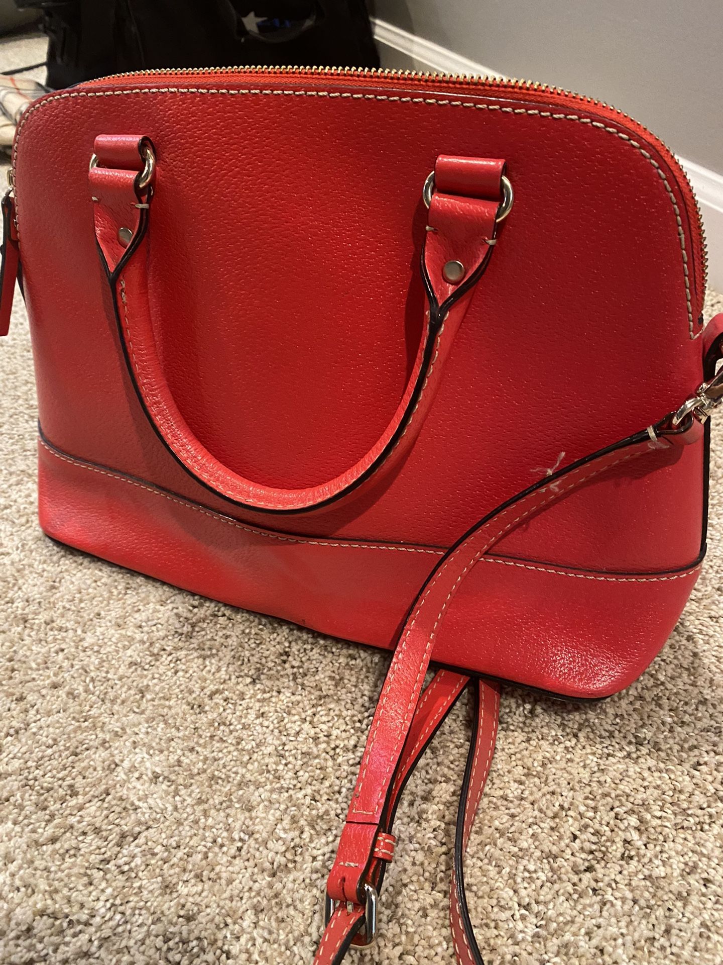 Red Kate Spade Medium Satchel