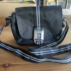 Buckle-Down Crossbody Chevrolet Seatbelt Bag Handbag Biker Purse