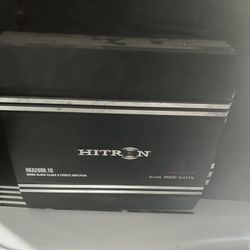 Kicker Subwoofer With Hitron Amplifier 