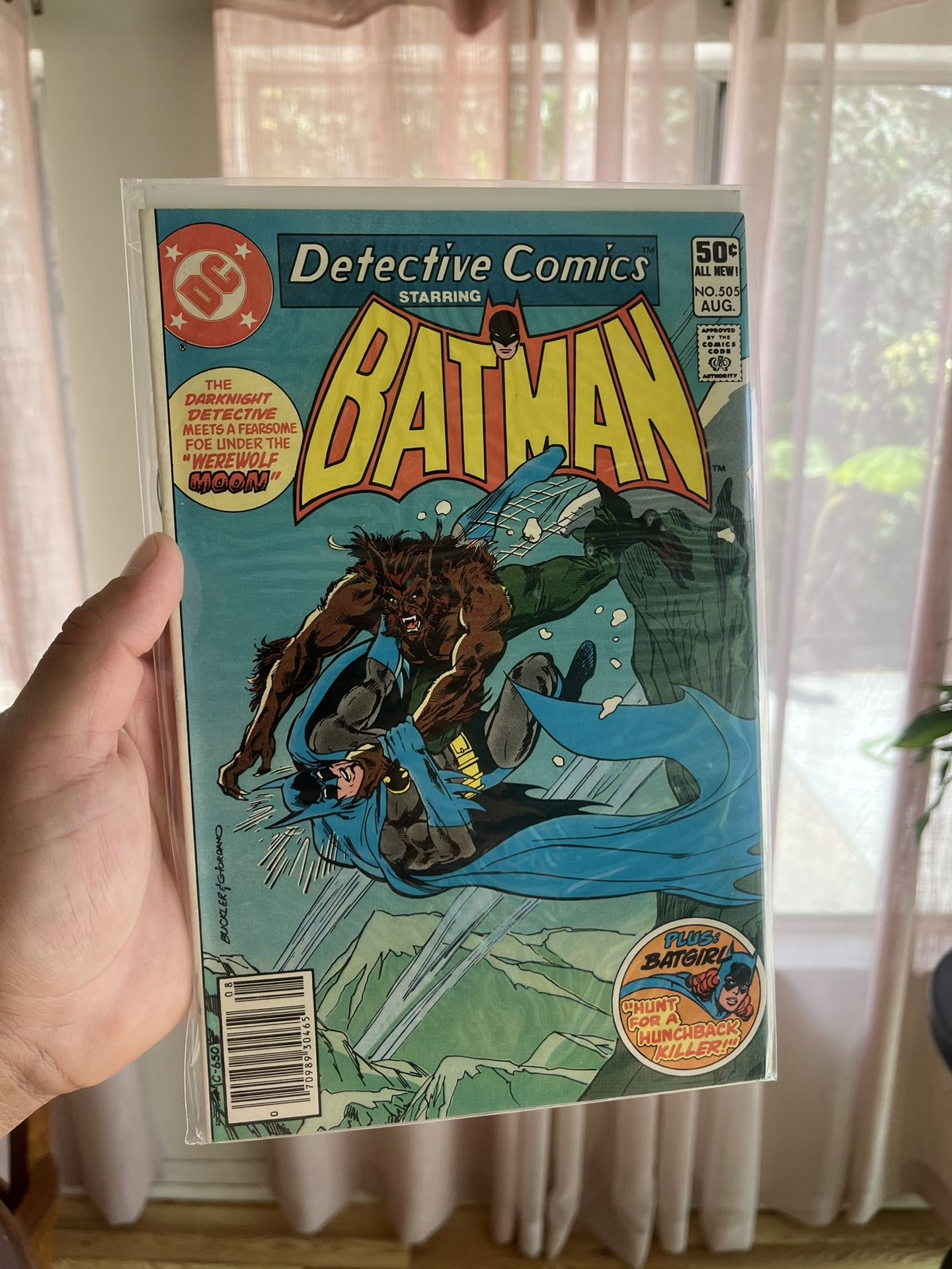DC DETECTIVE COMICS: starring Batman plus Batgirl x “werewolf moom”