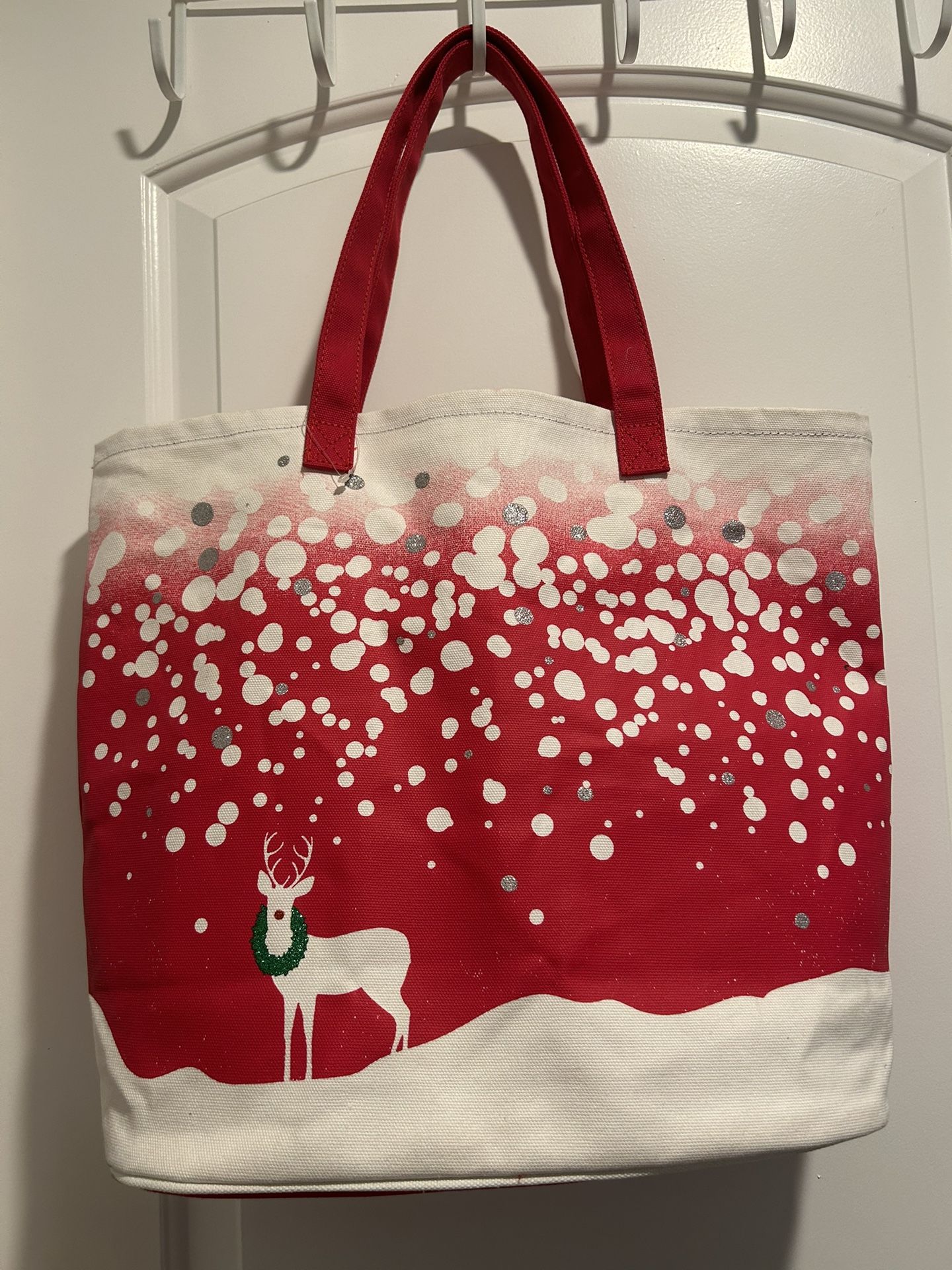 Barnes and Noble Reindeer Tote Bag