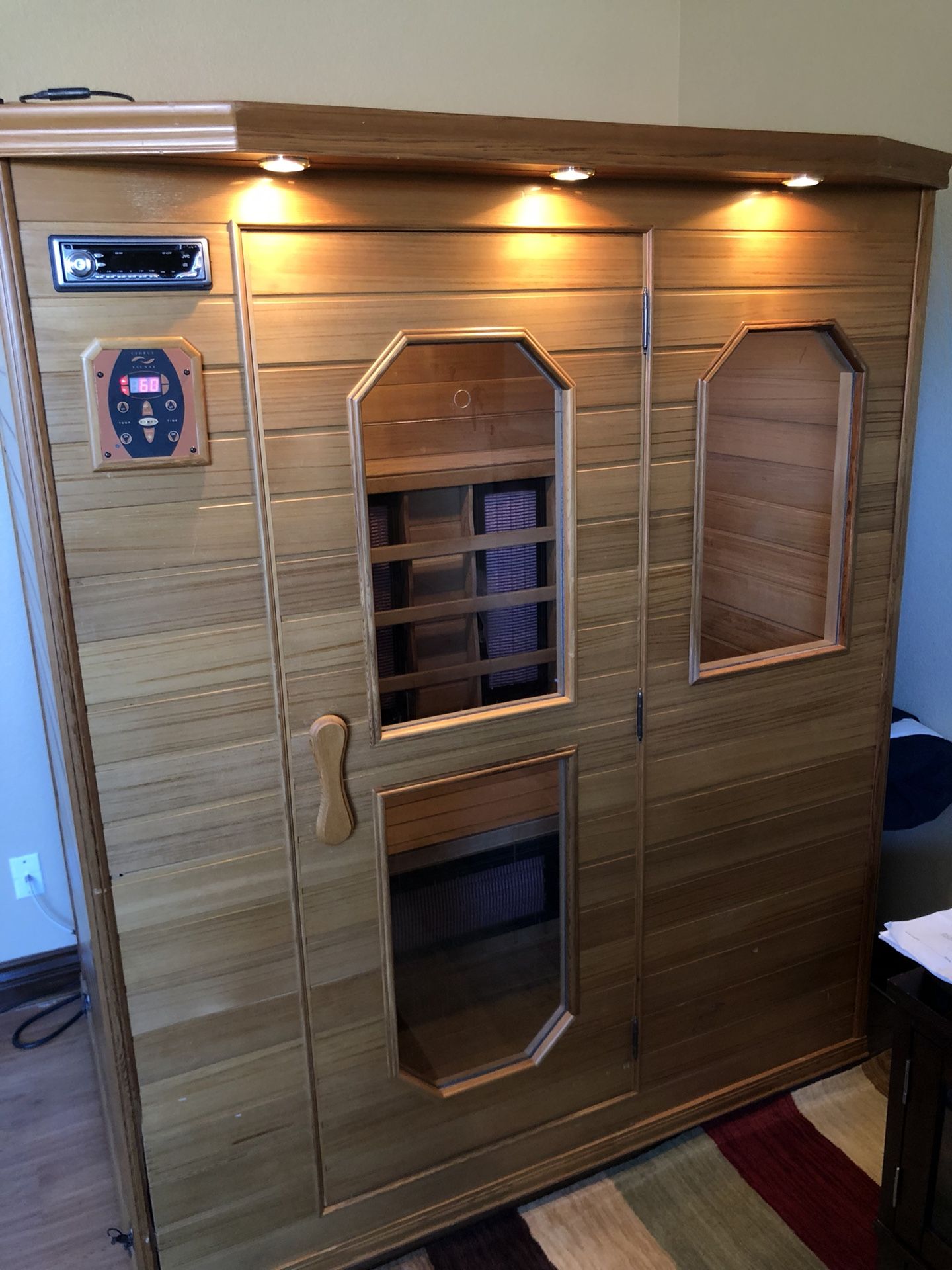 Cedrus 3-Person Indoor Sauna