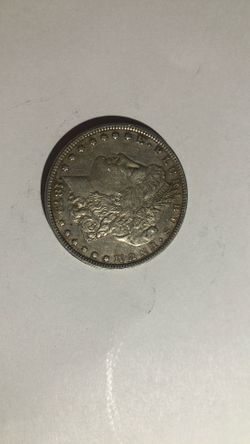 1879 Morgan Silver Coin Dollar 