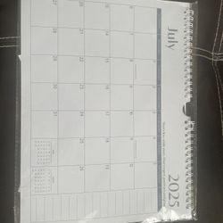 BRAND NEW! 18 Monthly Desktop/Wall Calendar 2025-2026, July 2025 to Dec 2026