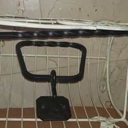 2 Heavy Duty Dark Oil Rubbed Bronze Very Heavy Hand Towel Holder & Matching Towel Bar for Bathroom 