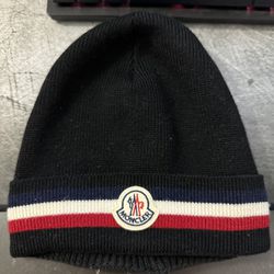Moncler virgin wool beanie (Personal collection)