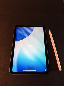 📱 Apple iPad Mini 6 (Space Gray) + Apple Pencil