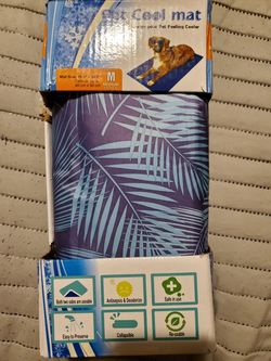 New pet cooling mat sz M 15.5x19.5