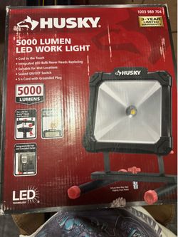 Husky 5000 Lumens Work Light