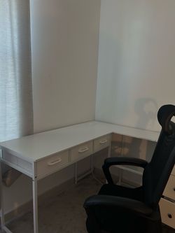 Desk without chair
