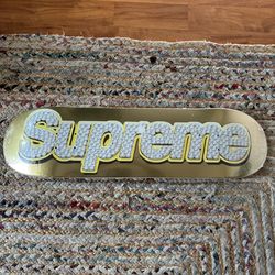 Supreme Bling Box Skateboard Deck BRAND NEW SEALED ! 8.375”
